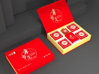 濟南禮盒廠家剖析，如何選擇月餅包裝盒定制的材質(zhì)和色彩？